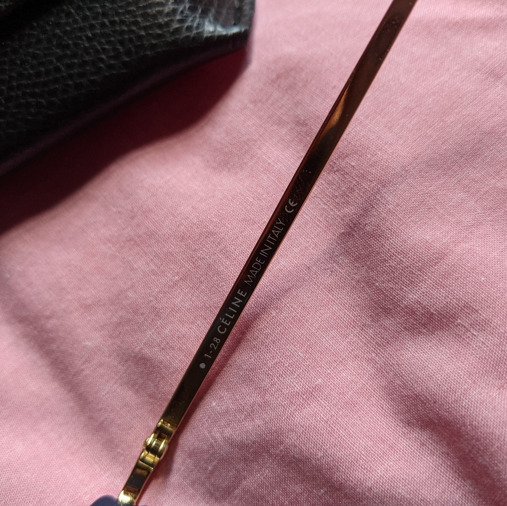 Celine blue women's sunglasses - Picture 4 of 5
